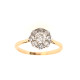 Pre Owned 18ct Diamond Cluster Ring ZX193